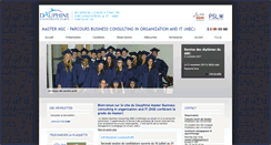 Desktop Screenshot of mbc.dauphine.fr