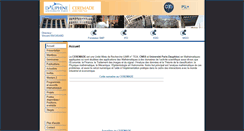 Desktop Screenshot of ceremade.dauphine.fr