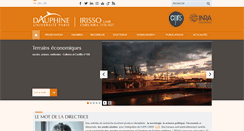 Desktop Screenshot of irisso.dauphine.fr
