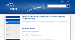 Desktop Screenshot of basepub.dauphine.fr