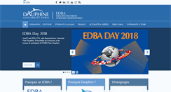 Desktop Screenshot of edba.dauphine.fr