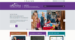 Desktop Screenshot of mido.dauphine.fr
